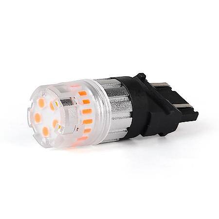 Tail Light Bulb: WT21W Philips 3020 High Power LED, Amber, 600 Lumens, 9 To 16 Volt DC, Set Of 2
