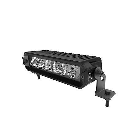 Light Bar: LED, 8 Inch Length, 6 Clear LED, 45 Watts, 5 Amp Draw At 12 Volt DC, IP69K Rated
