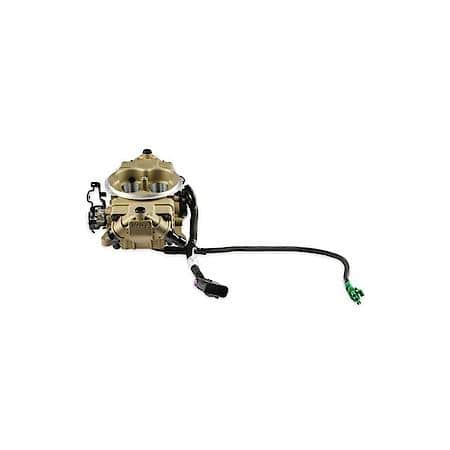 EFI Terminator X Stealth 4150 Throttle Body - Classic Gold