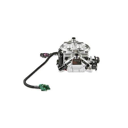 EFI Terminator X Stealth 4150 Throttle Body - Shiny