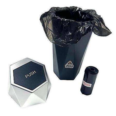 Mini Car Trash Can: Fits Most Cupholders, Includes 15 Bags