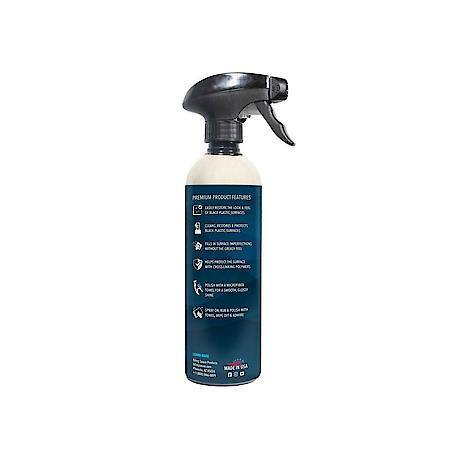 TRIM SAUCE Black Plastic Trim Restorer & Protectant, 16 oz.