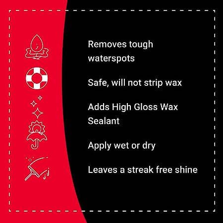 HOT SAUCE The Ultimate Water Spot Remover and High Gloss Sealant, 20 oz.
