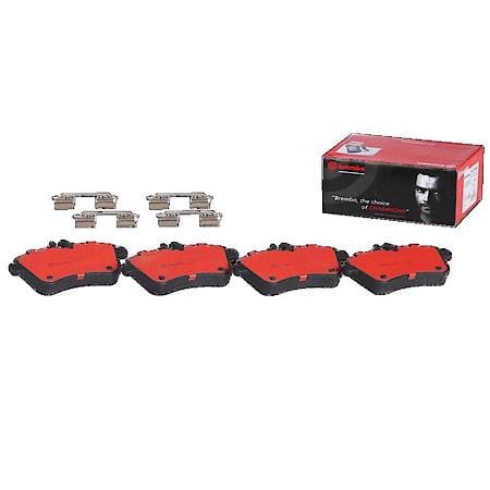 Premium NAO Ceramic OE Equivalent Disc Brake Pad Set - Front