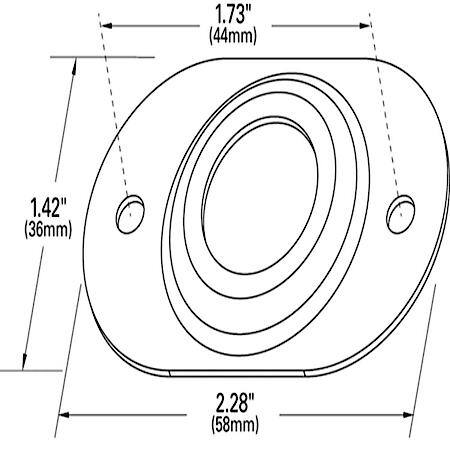 MicroNova Security Plate, 2.28 Long