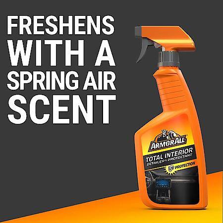 Armor All Total Interior Detailer Spray, 16oz: Interior car cleaner that quickly removes dust, dirt, grime