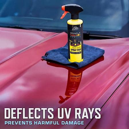 Podium Series High Shine Hybrid Ceramic Car Spray Wax, Developed With Oracle Red Bull Racing, 16 fl oz.