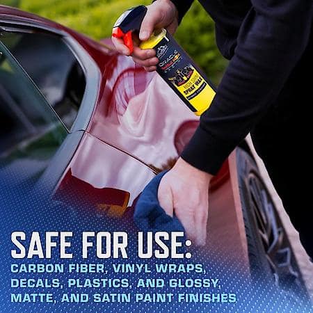 Podium Series High Shine Hybrid Ceramic Car Spray Wax, Developed With Oracle Red Bull Racing, 16 fl oz.