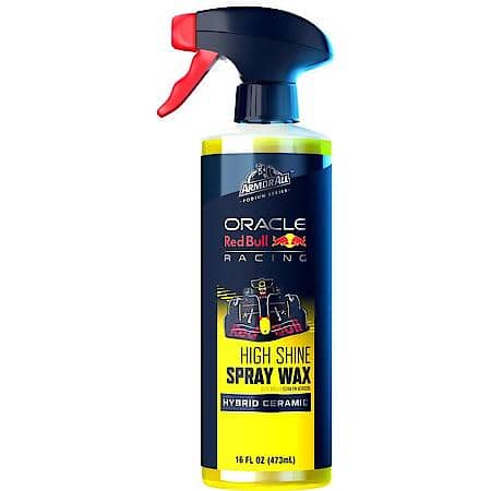 Podium Series High Shine Hybrid Ceramic Car Spray Wax, Developed With Oracle Red Bull Racing, 16 fl oz.