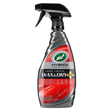 Wax & Dry Plus Spray Wax, Ceramic + Carnauba, 26 oz.