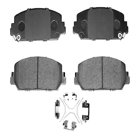 Ultra-Premium Ceramic Disc Brake Pad Set