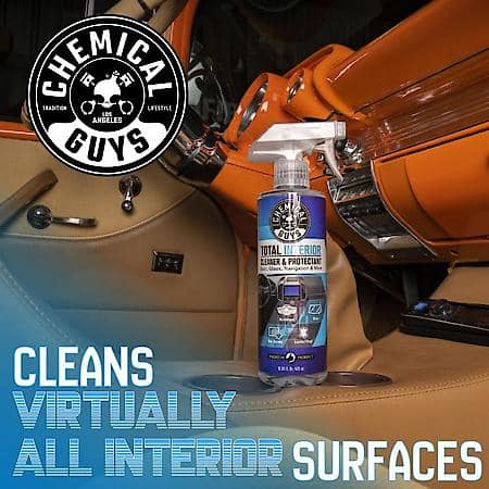Total Interior Cleaner and Protectant, 16 oz.