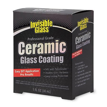 Invisible Glass Pro Ceramic Rain Repellent Coating