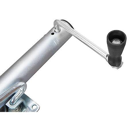 Swing-Back Bolt-On Trailer Jack, 1/2 Ton (1,000 lb) Capacity