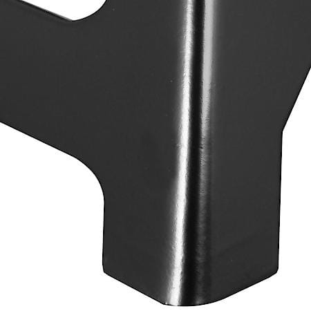 Steel Jack Stands: 3 Ton (6,000 lb) Capacity, Black, 1 Pair