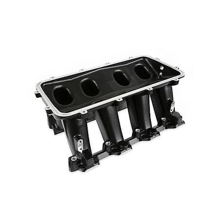 Hi-Ram Lower Manifold - GM LS1/LS2/LS6-Black