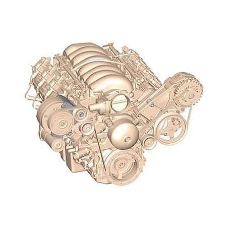 LS High-Mount A/C Accessory Drive Bracket - Passenger's Side A/C Bracket - Works with R4 compressor