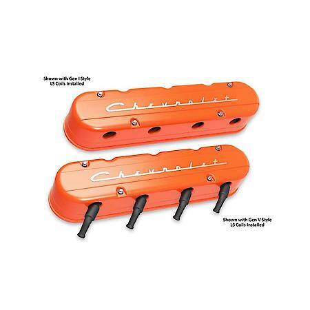 2-Piece "Chevrolet" Script Valve Cover