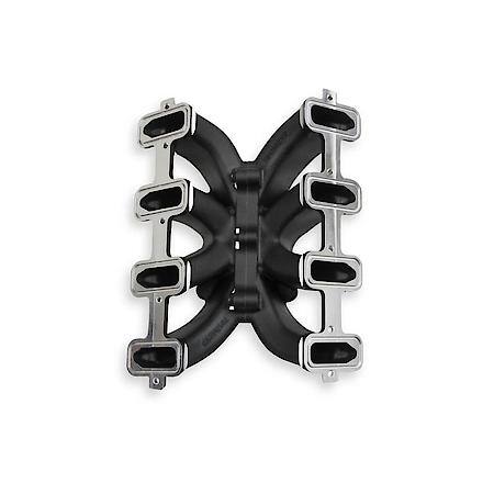 Single Plane Split-Design Race Intake Manifold- GM LS1/LS2/LS6- Black