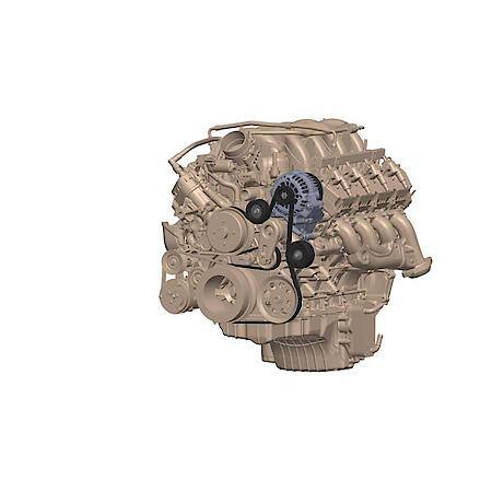 Alternator: 105 Amps