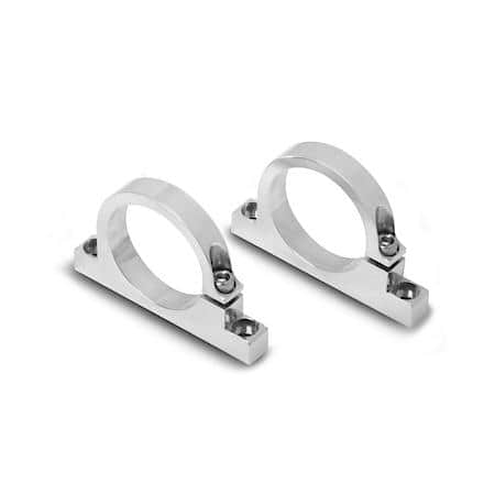 Polished Mounting Bracket for HP and VR Series Billet Fuel Filters