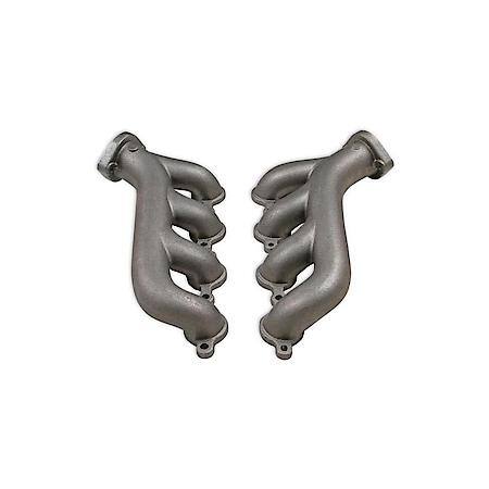 Flowtech LS Swap Exhaust Manifolds - Natural Cast Finish