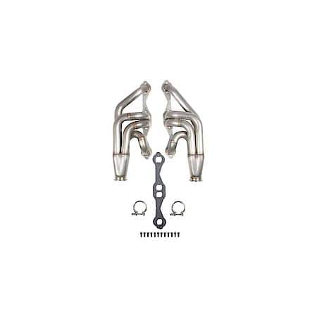 Small Block Chevy Turbo Headers - Natural Finish