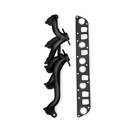Shorty Header - Black Painted