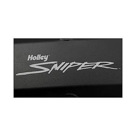 Sniper Valve Cover - Fabricated Aluminum - Ford Small Block - Tall - Black