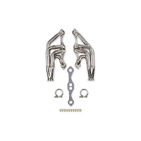 Small Block Chevy Turbo Headers - Polished Finish