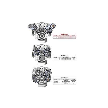 LS/LT High-Mount Complete Accessory Drive Kit