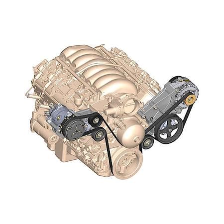 LS/LT High-Mount Complete Accessory Drive Kit