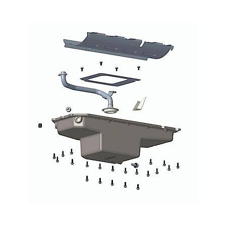 Gen III Hemi Swap Oil Pan - Mid-Sump VVT