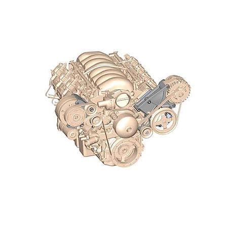 LS/LT High-Mount Accessory Drive Bracket - A/C, P/S & Alt Brackets