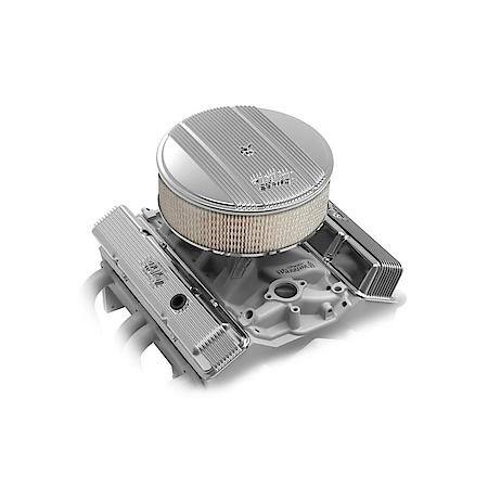 Valve Covers - Vintage Series - Finned - SBC - Polished