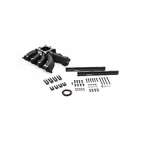 Single Plane EFI Split-Design Race Intake Manifold- GM LS3/L92- Black