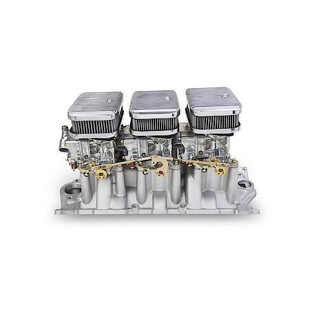 Tri-Power 3x2 SBC Intake and Carburetor Kit