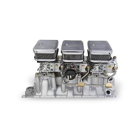 Tri-Power 3x2 SBC Intake and Carburetor Kit