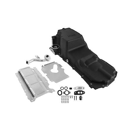 GM LT Swap Oil Pan - 4WD / Truck / Off-Road - Black