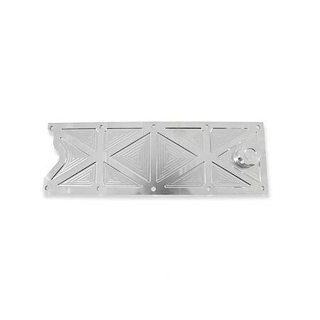 LS Valley Cover with Oil Fill - Natural Billet