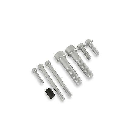 A/C Bracket with Hardware - Black