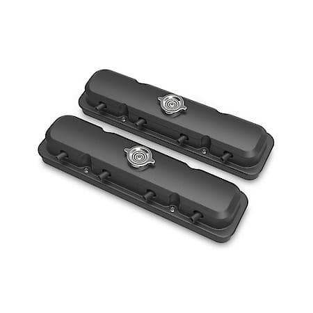2-Piece Pontiac Style Valve Cover - Gen III/IV LS - Satin Black
