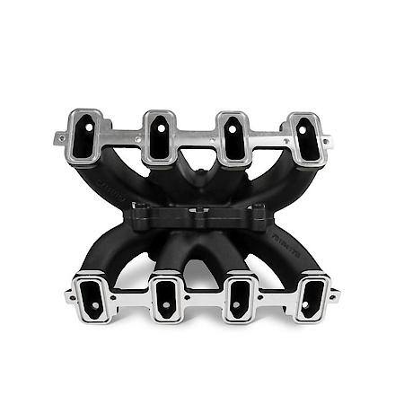 Single Plane EFI Split-Design Race Intake Manifold- GM LS1/LS2/LS6-Black