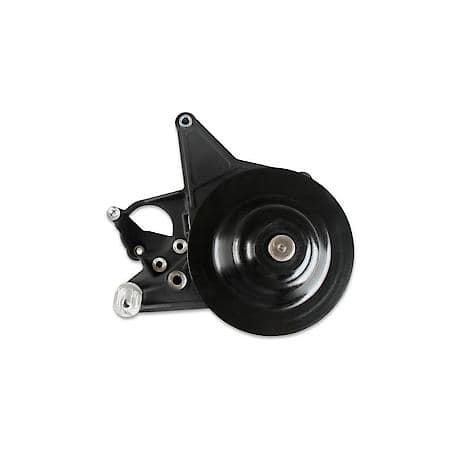 Bracket Kit, Power Steering LT5-W Long Spacer Natural-Black Finish