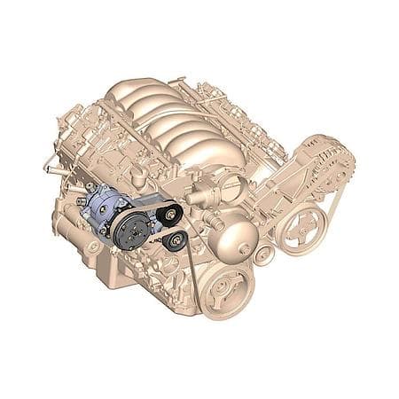 A/C Kit - Includes SD508 A/C Compressor, Tensioner, & Pulleys