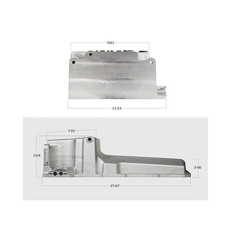 GM LS Swap Oil Pan - Black
