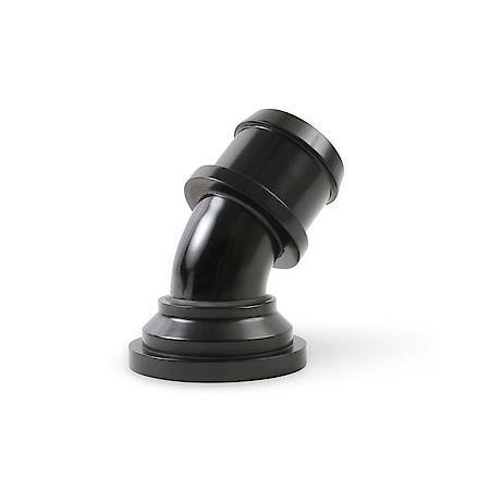 Water Neck - Swivel 45 Degree Angle - Black