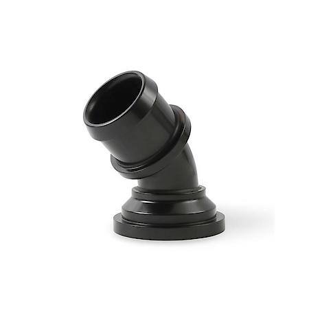 Water Neck - Swivel 45 Degree Angle - Black