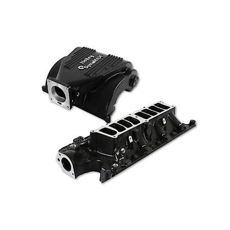 SysteMAX Intake - Ford Small Block V8 - Black Ceramic Coated