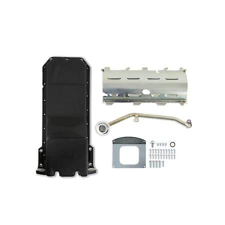 Gen III Hemi Swap Oil Pan - Black